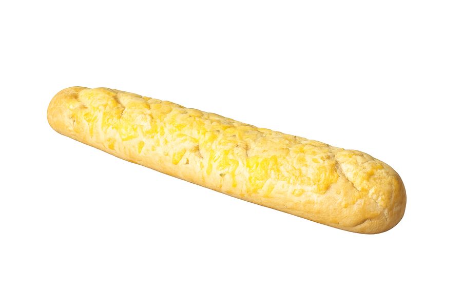 Növényi sajtos baguette
