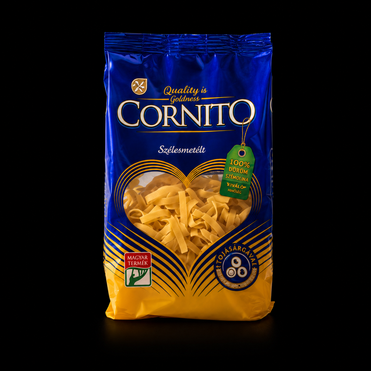 Cornito szélesmetélt